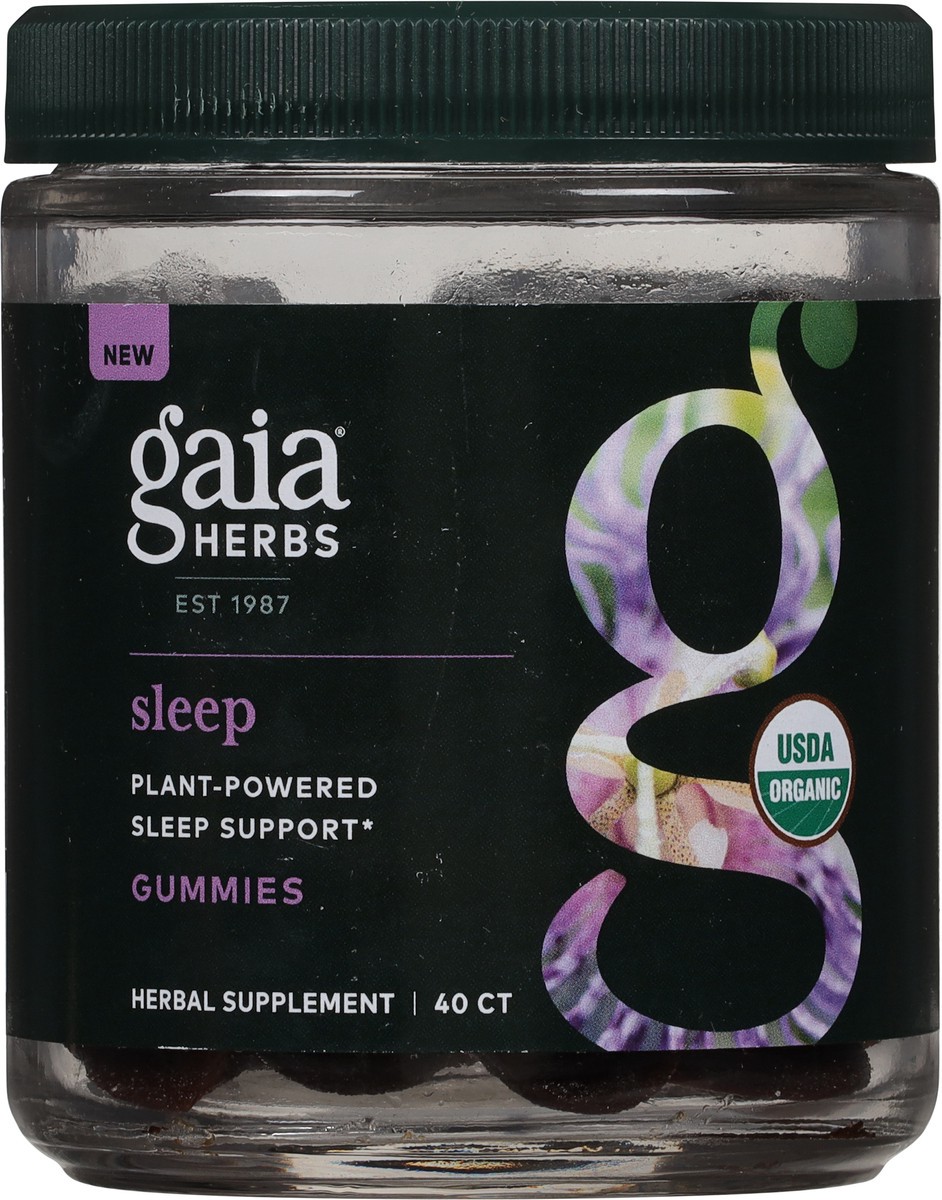 slide 4 of 12, Gaia Herbs Sleep Gummies, 1 ct