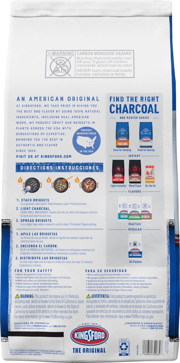 slide 7 of 7, Kingsford The Original Charcoal Briquets 16 lb, 16 lb