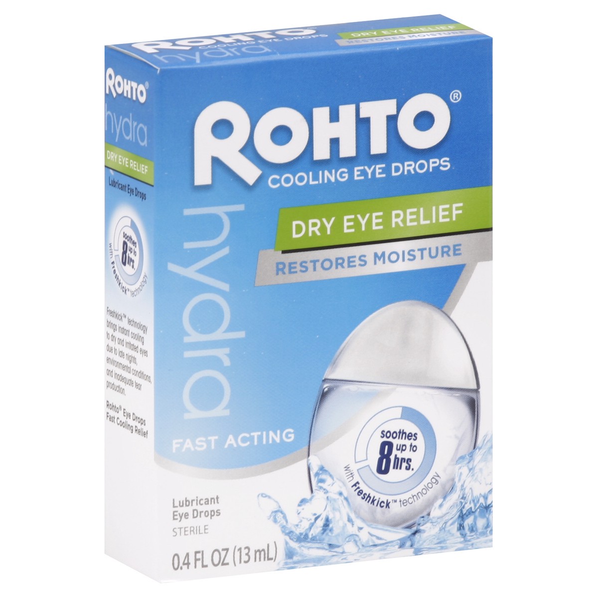 slide 4 of 5, Rohto Eye Drops 0.4 oz, 13 ml