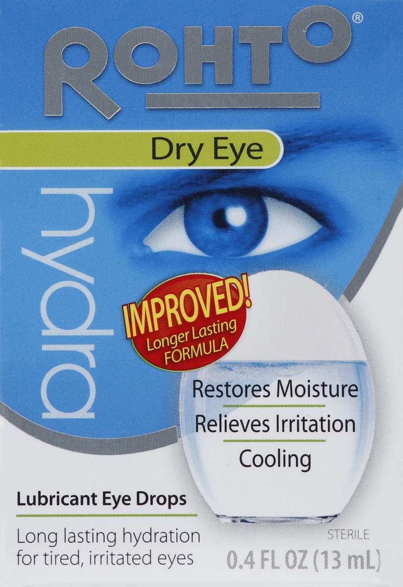 slide 1 of 5, Rohto Eye Drops 0.4 oz, 13 ml