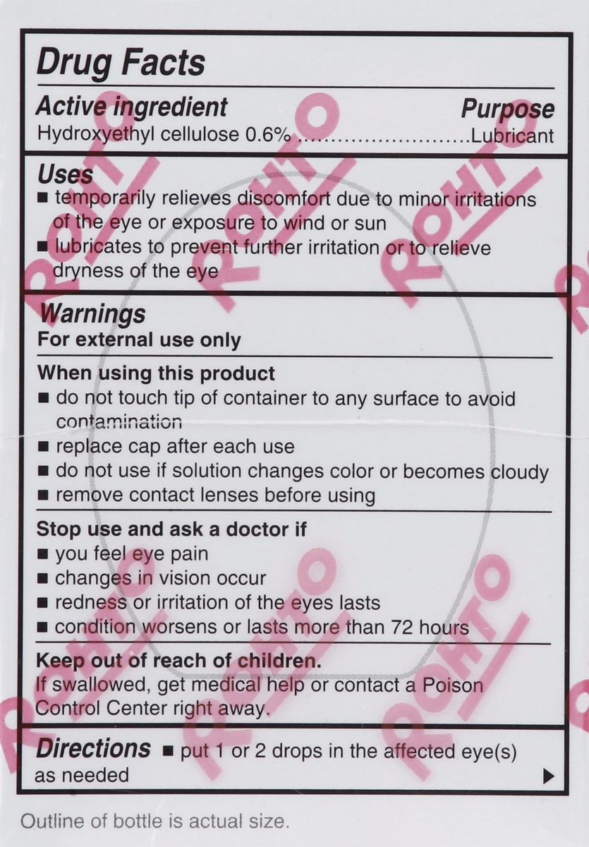 slide 5 of 5, Rohto Eye Drops 0.4 oz, 13 ml