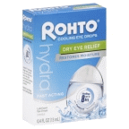 slide 1 of 1, Rohto Hydrating Lubricant Eye Drop, 13 ml