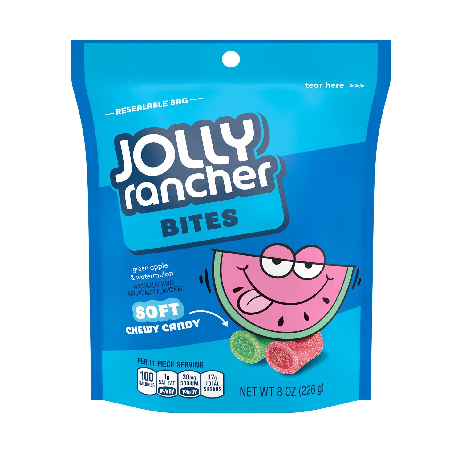 slide 1 of 5, Jolly Rancher Assorted Candy Soft Chew, 8 oz