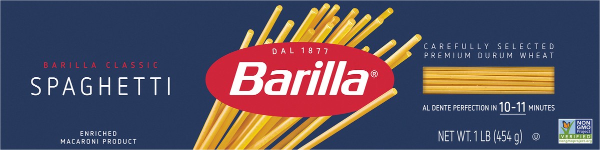 slide 6 of 9, Barilla Spaghetti Pasta, 1 lb