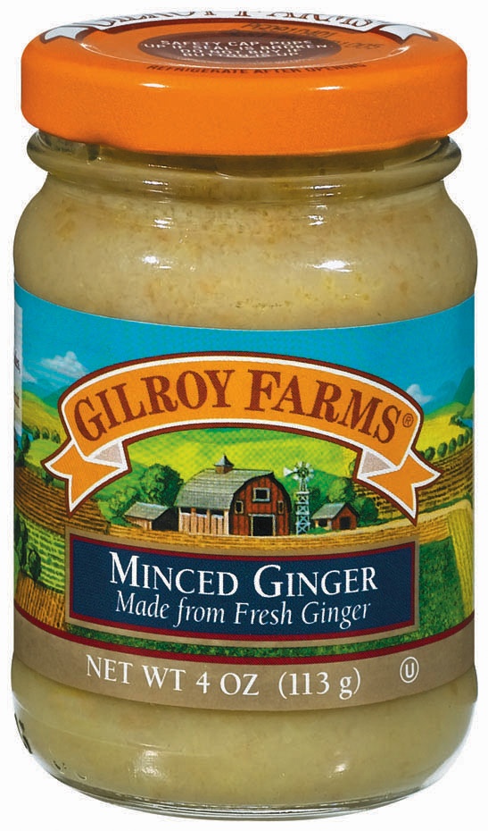 slide 1 of 1, Gilroy Farms Minced Ginger, 4 oz