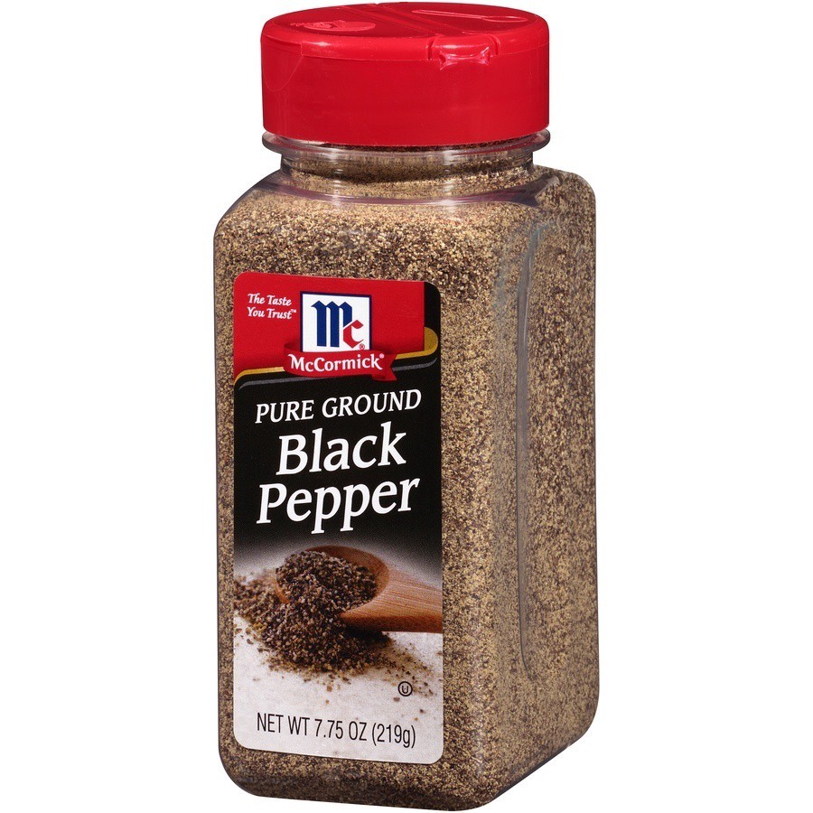 slide 3 of 6, McCormick Ground Black Pepper, 7.75 oz