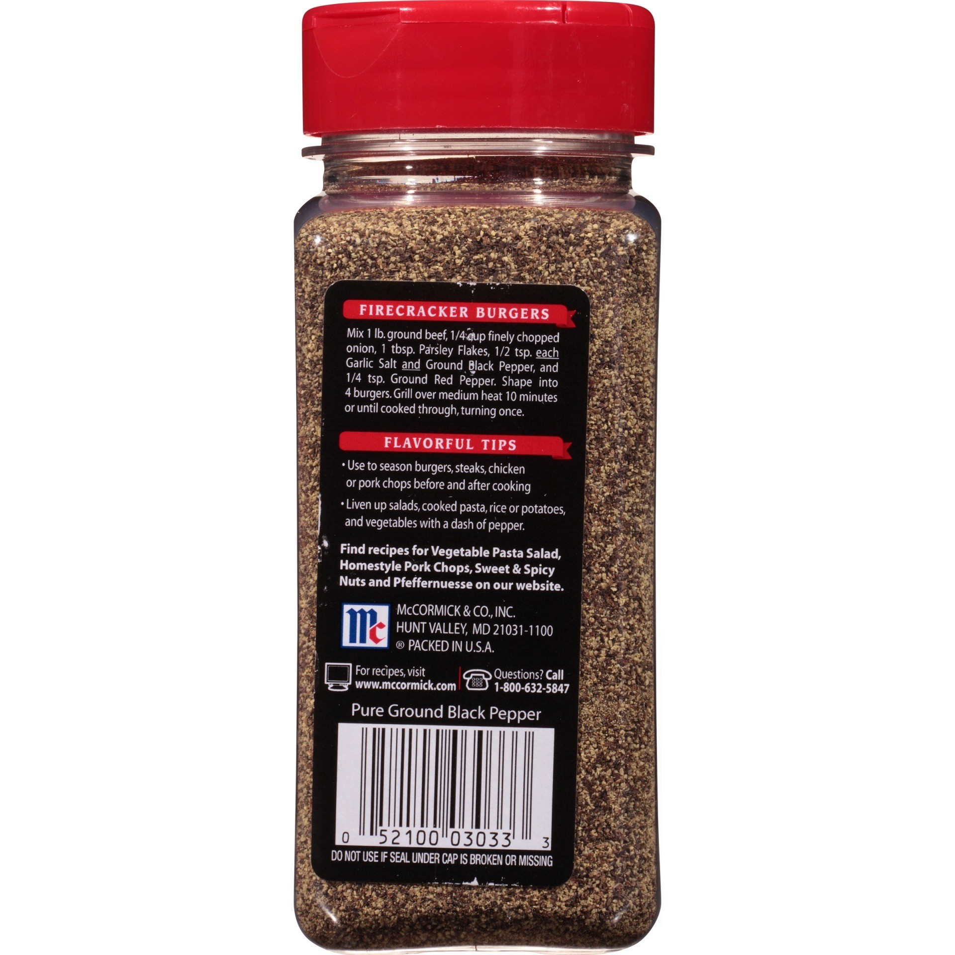 slide 6 of 6, McCormick Ground Black Pepper, 7.75 oz