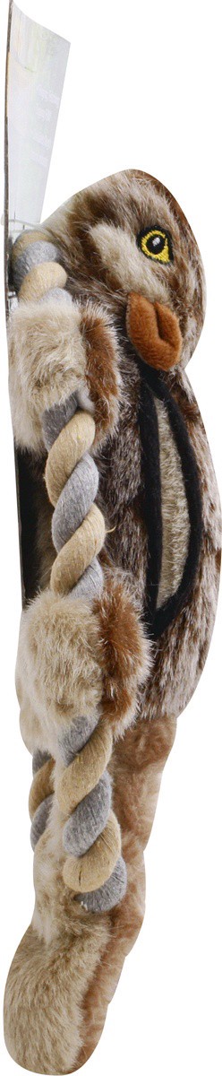 slide 2 of 9, Ruffin' It Woodlands Wildlife Dog Toy with Squeaker 1 ea, 1 ct