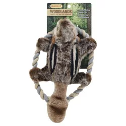 Ruffin' It Woodlands Wildlife Dog Toy with Squeaker 1 ea