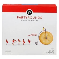 Publix Party Rounds Snack Crackers