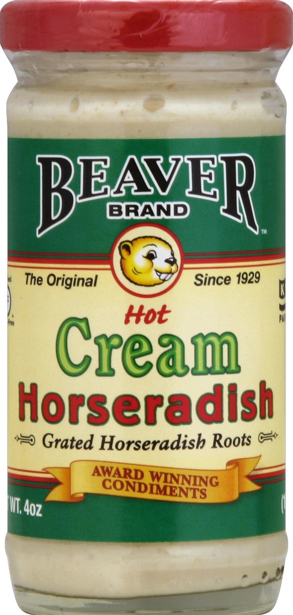 slide 2 of 3, Beaver Brand Cream Hot Horseradish 4 oz, 4 oz