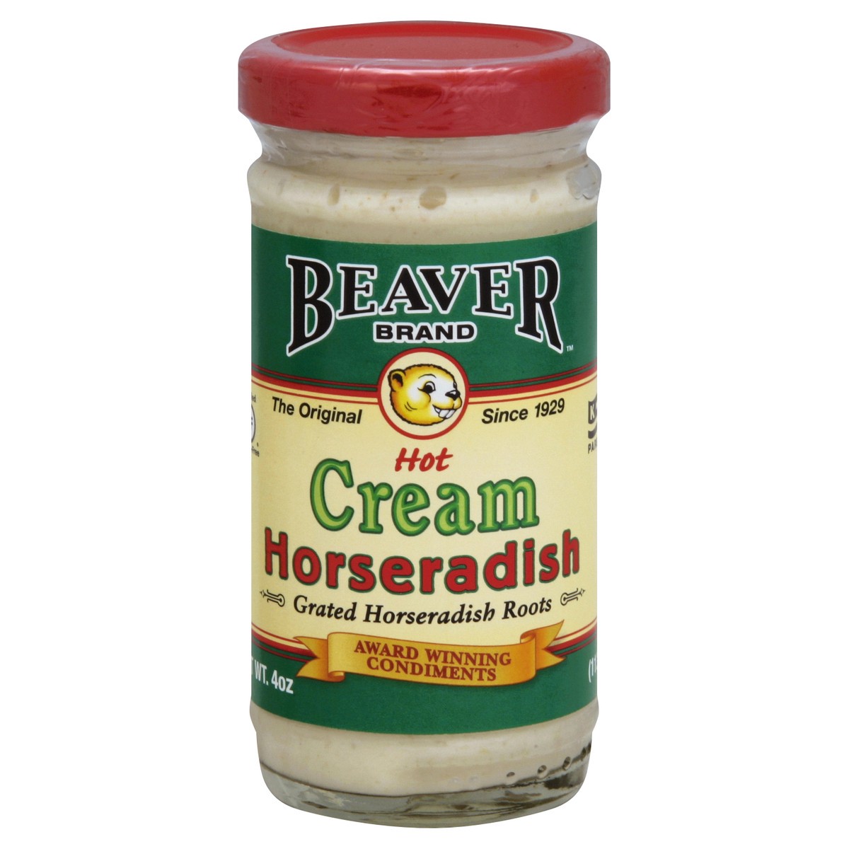 slide 3 of 3, Beaver Brand Cream Hot Horseradish 4 oz, 4 oz