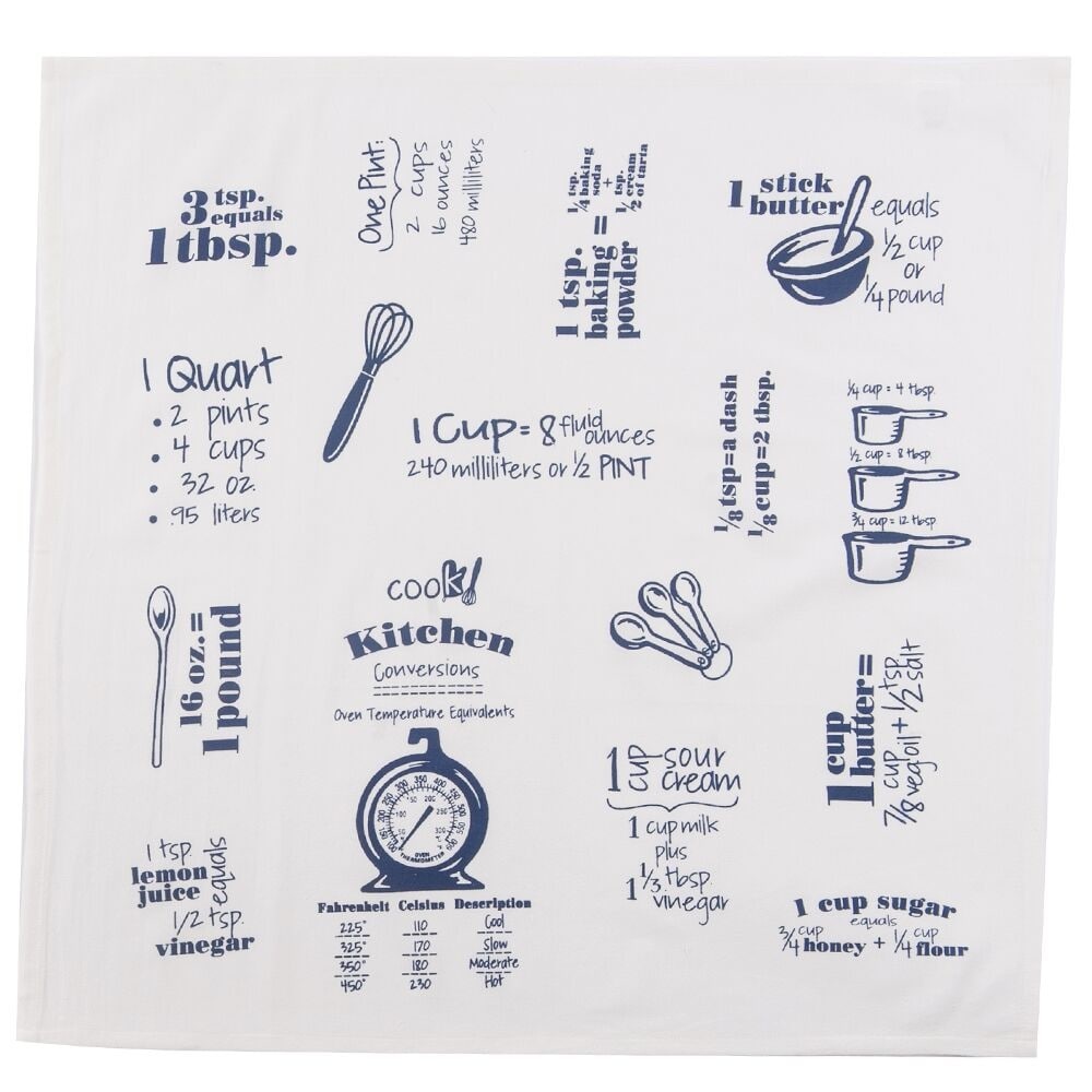 slide 1 of 1, Kay Dee Designs Flour Sack Towel - Cobalt, 26 in x 26 in