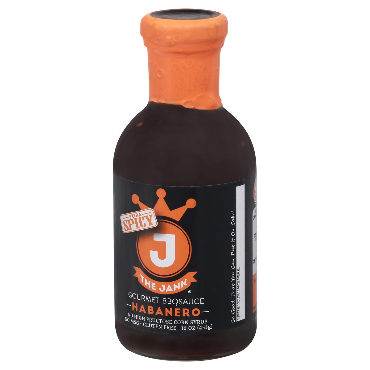 slide 6 of 13, The Jank Extra Spicy Habanero Gourmet BBQ Sauce 16 oz Bottle, 16 oz