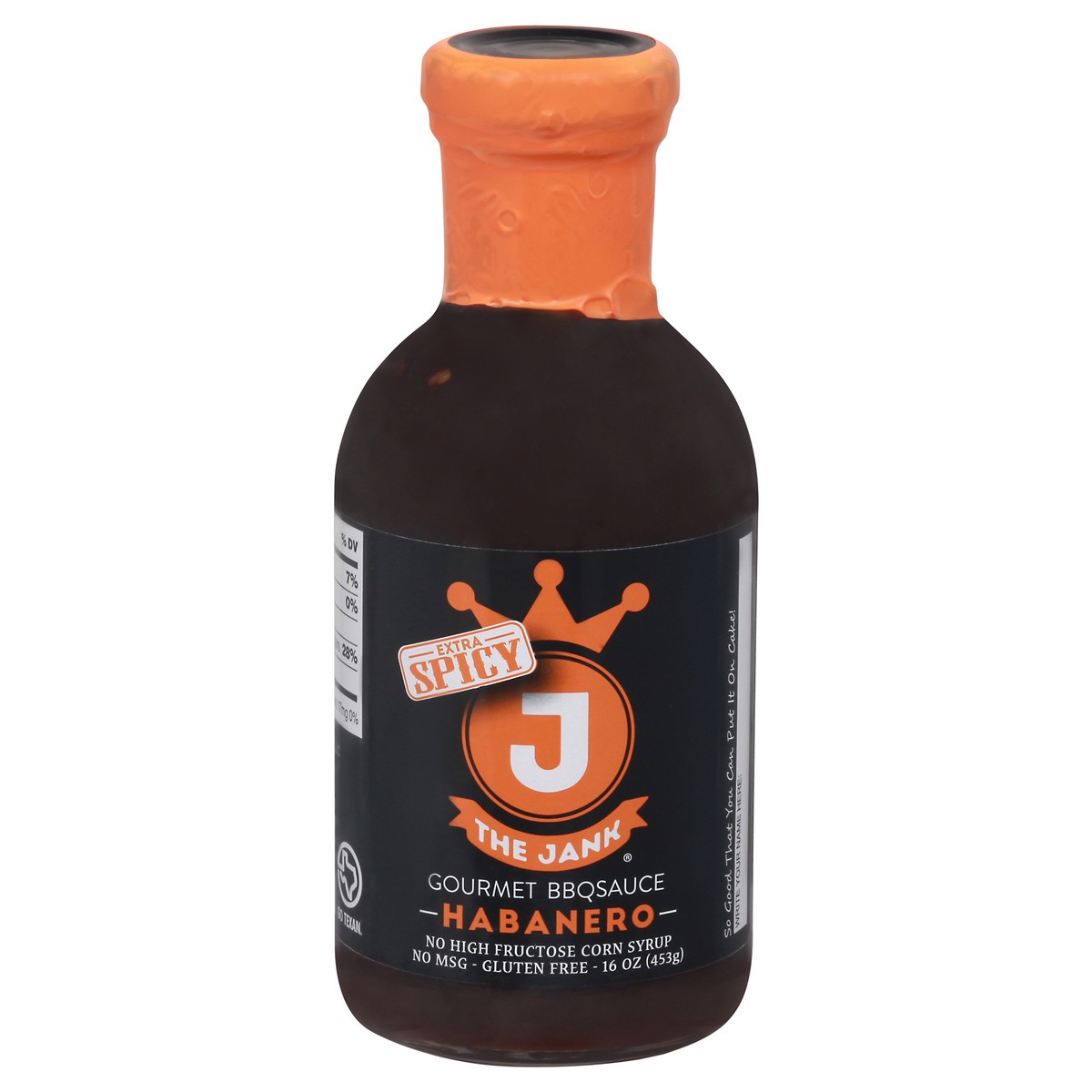 slide 10 of 13, The Jank Extra Spicy Habanero Gourmet BBQ Sauce 16 oz Bottle, 16 oz