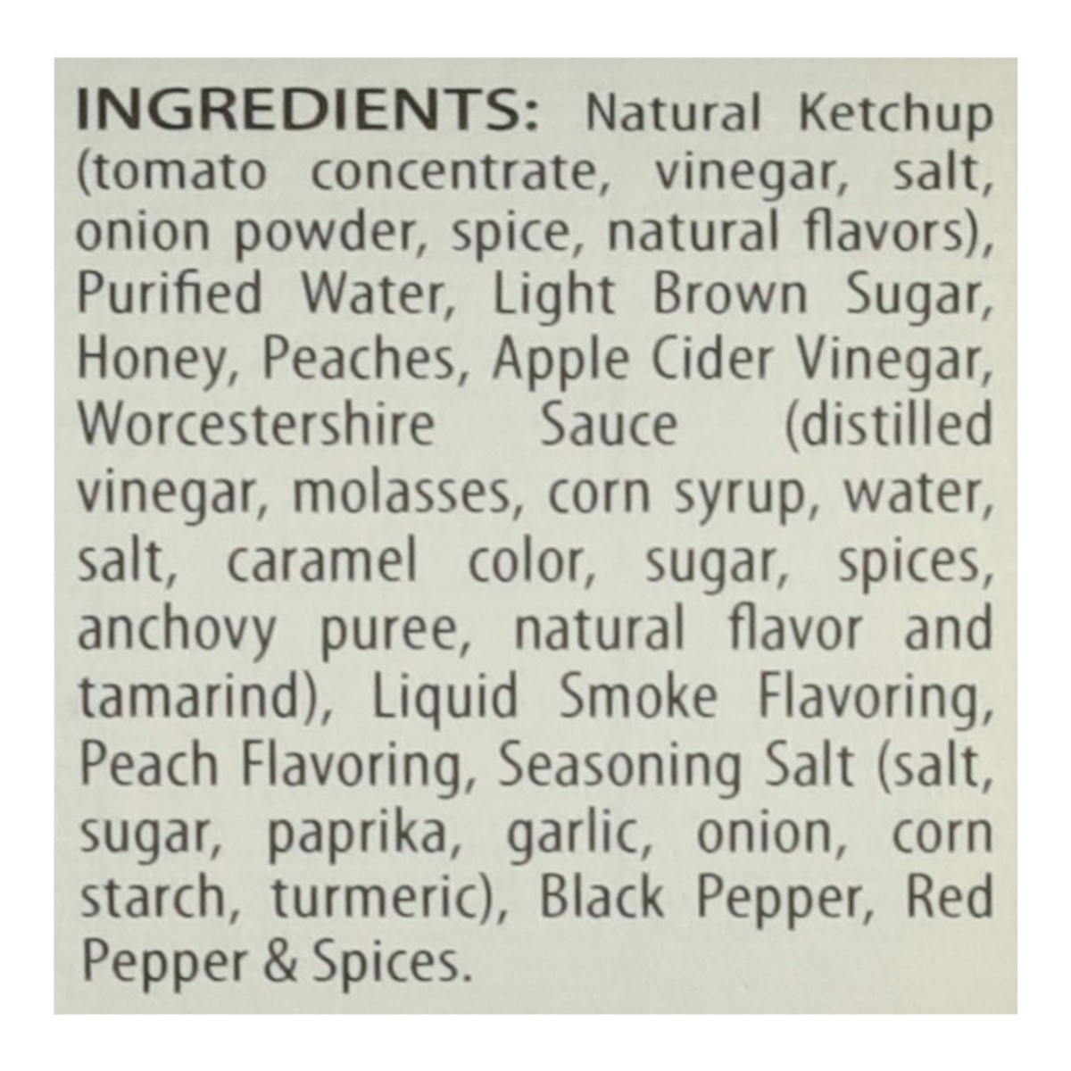 slide 6 of 13, Gourmet Warehouse Smoky Peach BBQ Sauce 16 fl oz, 