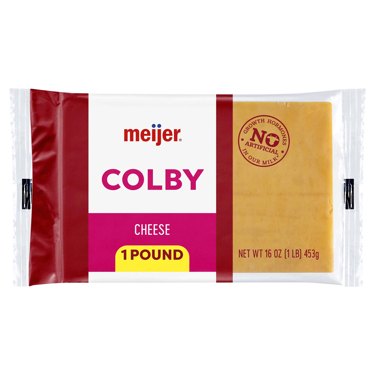 slide 1 of 5, Meijer Chunk Colby Cheese, 16 oz