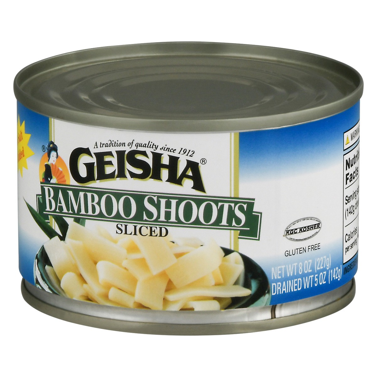 slide 5 of 9, Geisha Bamboo Shoots, Sliced, 8 oz