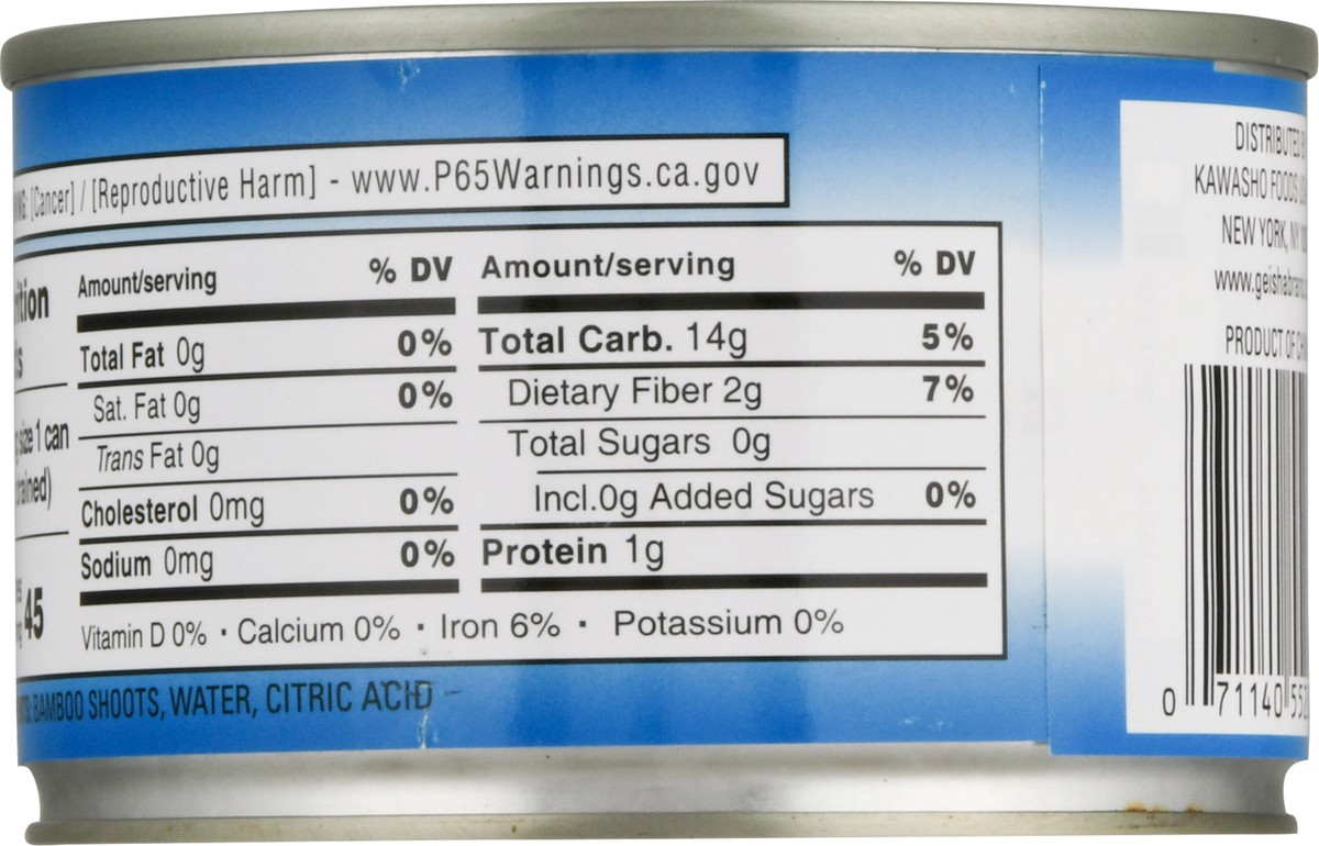 slide 3 of 9, Geisha Bamboo Shoots, Sliced, 8 oz