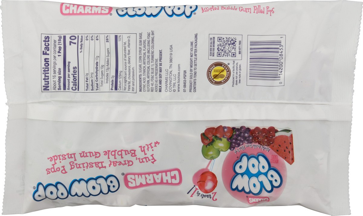 slide 5 of 9, Blow Pops Variety Pack Lollipops, 10.4 oz