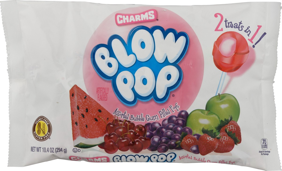 slide 6 of 9, Blow Pops Variety Pack Lollipops, 10.4 oz