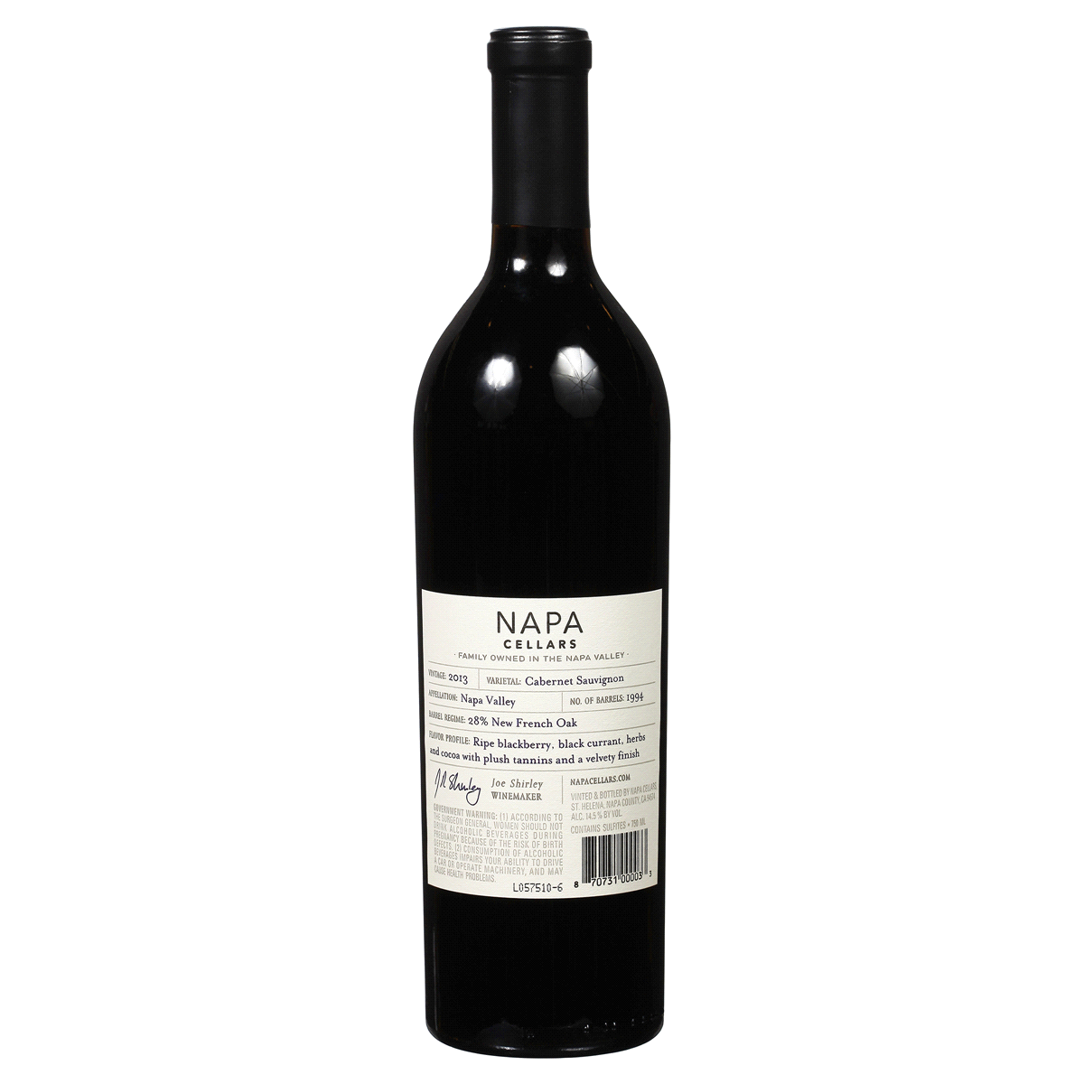slide 4 of 11, Napa Cellars Cabernet Sauvignon California Red Wine, 750 ml Bottle, 14.2% ABV, 750 ml