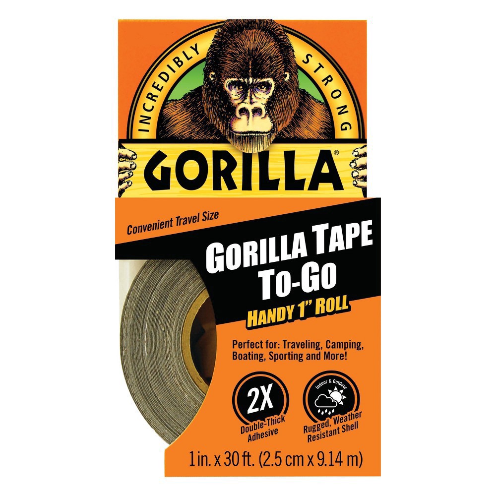 slide 5 of 5, Gorilla Industrial Tape To Go, 1 in