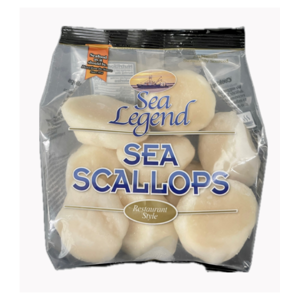 slide 1 of 1, Lunds Fisheries Natural Dry Sea Scallops, 1 lb