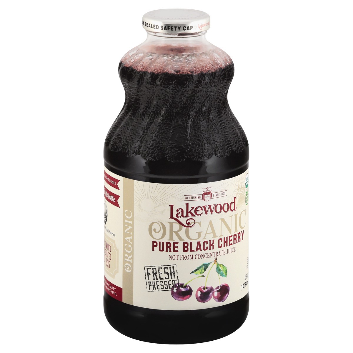 slide 2 of 12, Lakewood Organic Pure Black Cherry Juice 32 oz, 32 oz