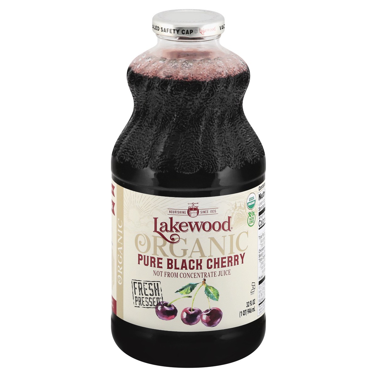 slide 7 of 12, Lakewood Organic Pure Black Cherry Juice 32 oz, 32 oz