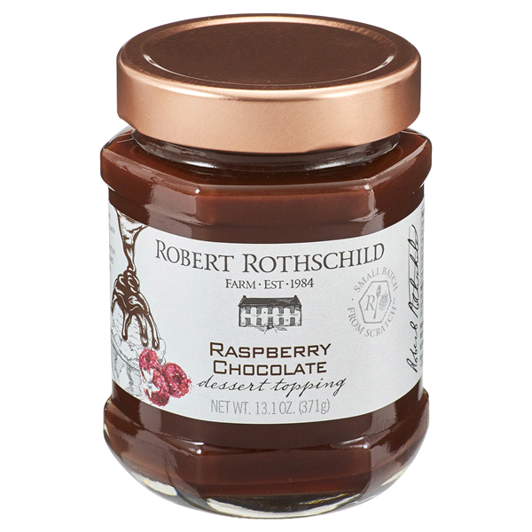 slide 1 of 1, Robert Rothschild Farm Raspberry Chocolate Dessert Topping, 13.1 oz