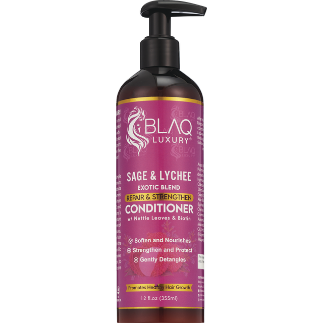 slide 1 of 1, Ultra/Standard Distributors Blaq Sage/Lychee Conditioner 12, 12 oz