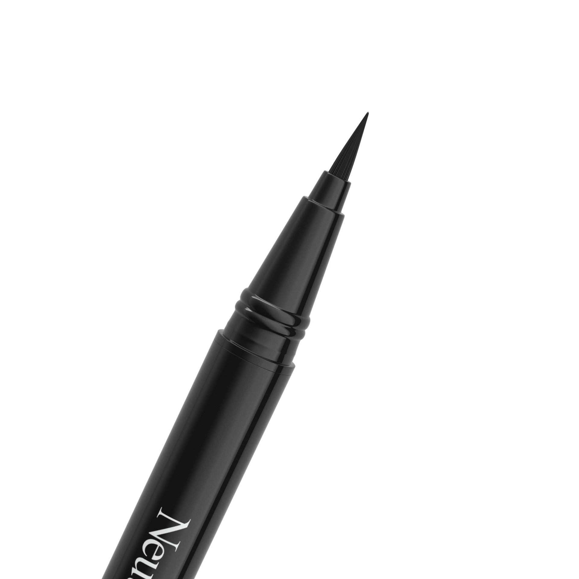 slide 7 of 9, Neutrogena Precision Liquid Eyeliner with Honey & Coconut, Hypoallergenic, Smudge- & Water-Resistant Liquid Eyeliner Makeup for Sensitive Eyes, Precise Application, Jet Black, 0.013 fl. oz, 0.01 fl oz