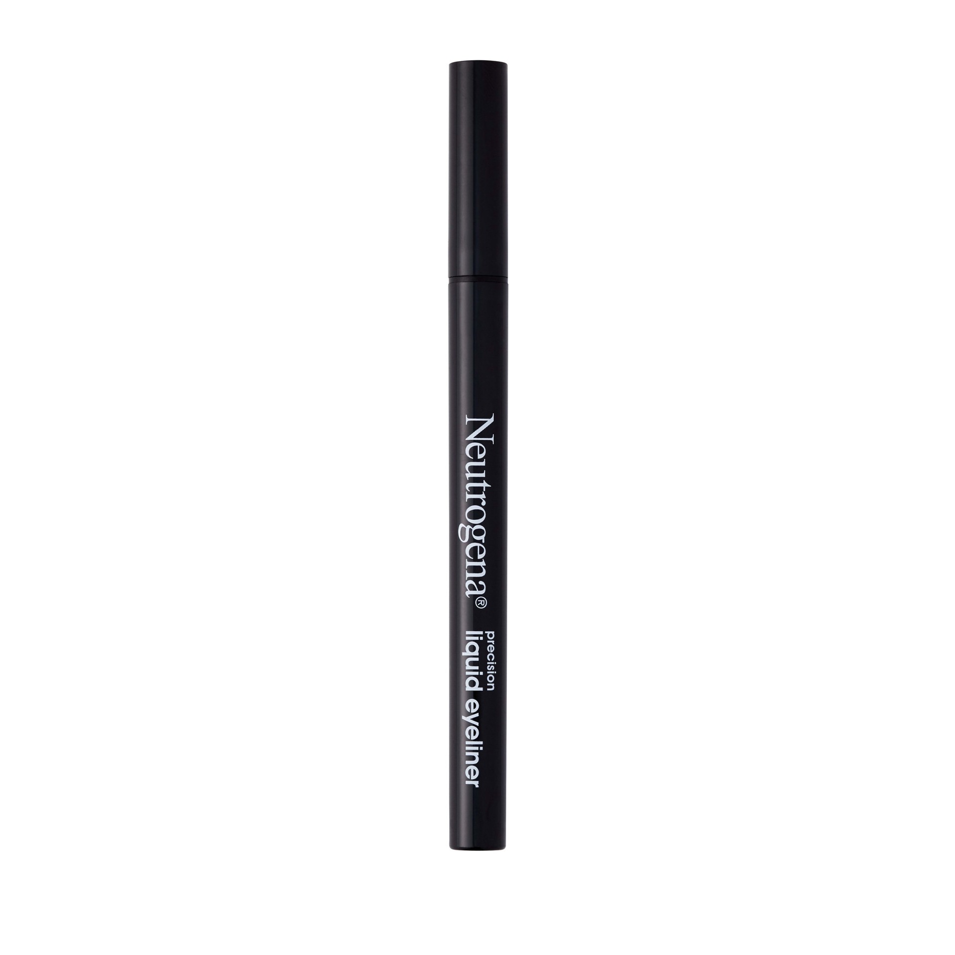 slide 3 of 9, Neutrogena Precision Liquid Eyeliner with Honey & Coconut, Hypoallergenic, Smudge- & Water-Resistant Liquid Eyeliner Makeup for Sensitive Eyes, Precise Application, Jet Black, 0.013 fl. oz, 0.01 fl oz