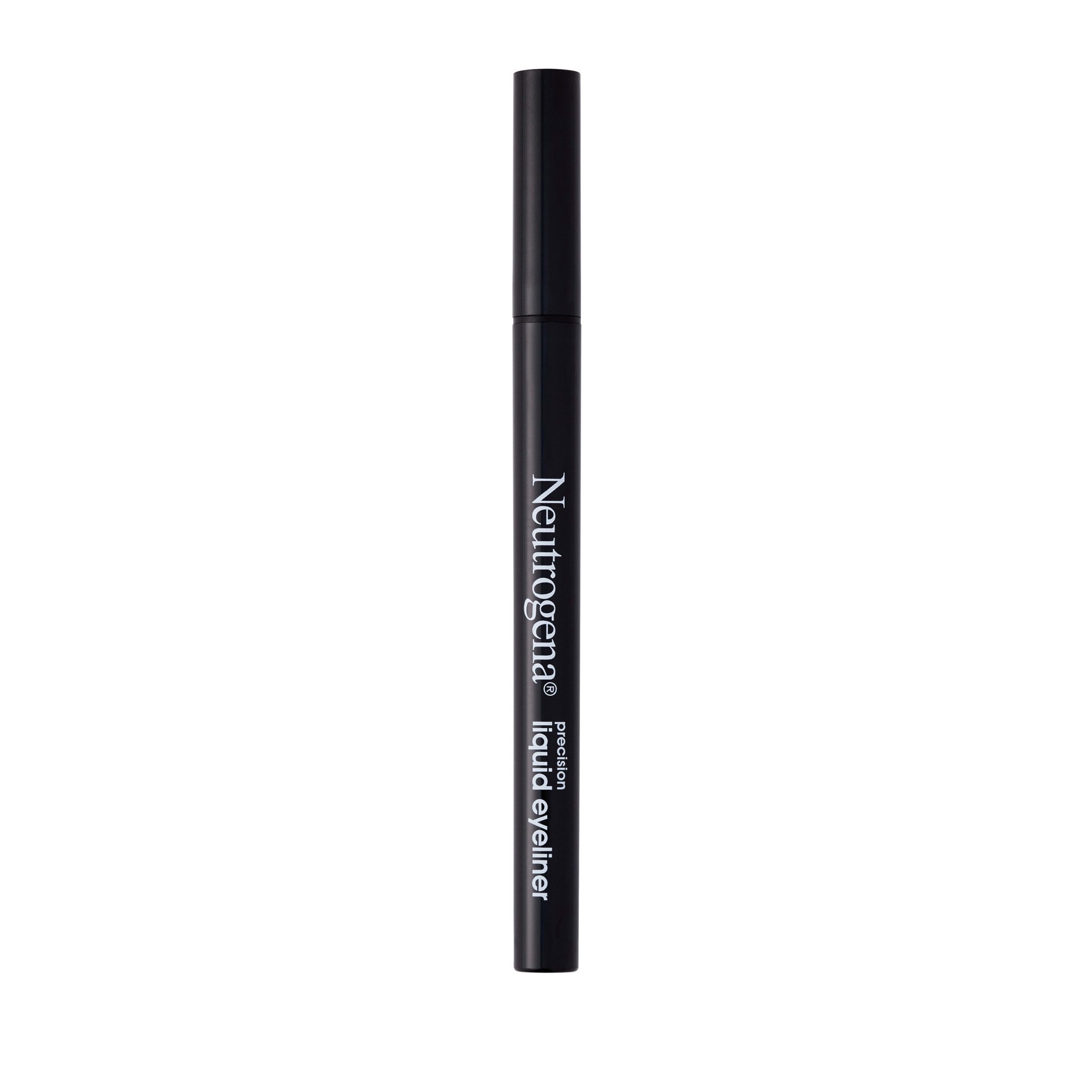 slide 1 of 4, Neutrogena Precision Liquid Eyeliner with Honey & Coconut, Hypoallergenic, Smudge- & Water-Resistant Liquid Eyeliner Makeup for Sensitive Eyes, Precise Application, Jet Black, 0.013 fl. oz, 0.01 fl oz