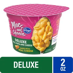 Kroger Deluxe Shells And Cheese Single Serve Cup