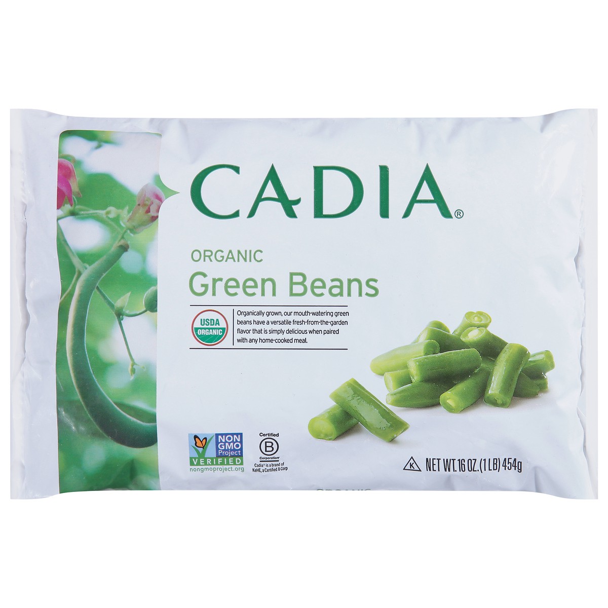 slide 1 of 9, Cadia Veg Bean Green Cut, 16 oz