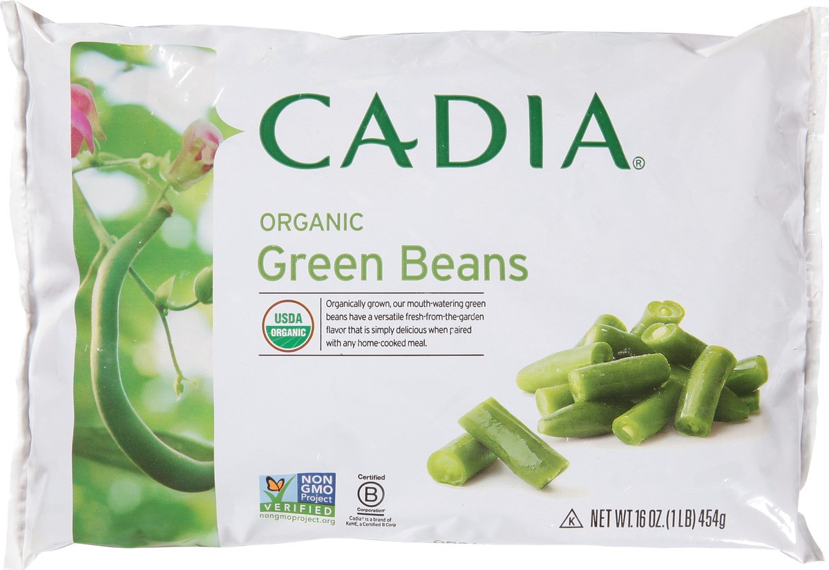 slide 6 of 9, Cadia Veg Bean Green Cut, 16 oz