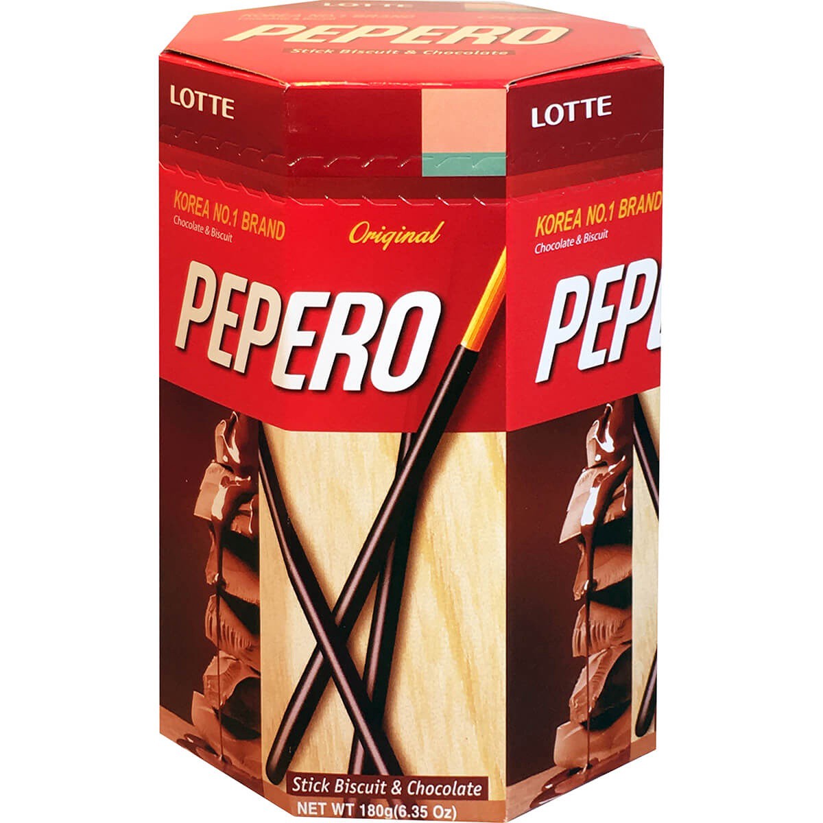 slide 1 of 1, Lotte Pepero, 180 gram