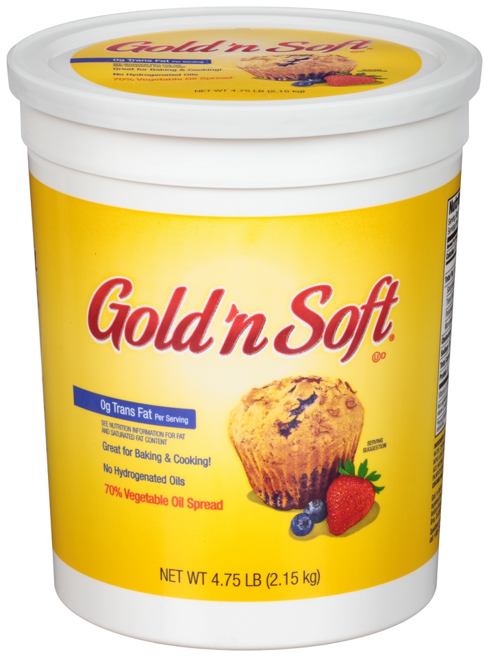 slide 1 of 6, Gold 'n Soft Margarine Spread, 76 oz