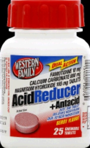 slide 1 of 1, Western Family Acid Reducer Complete Berry, 1 ct