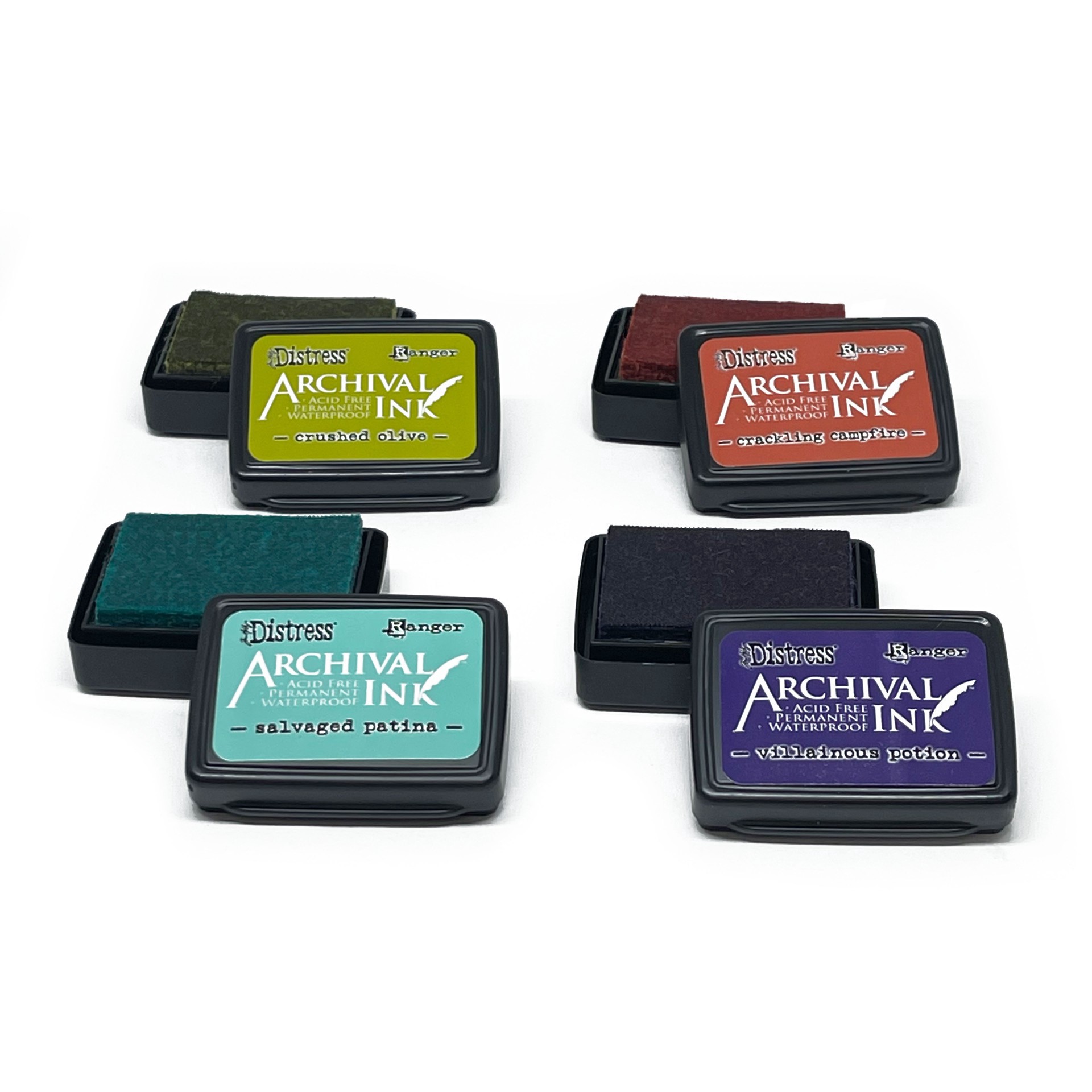 slide 3 of 3, Tim Holtz Distress No.5 Mini Archival Ink Kit, 1.25 in x 1.75 in