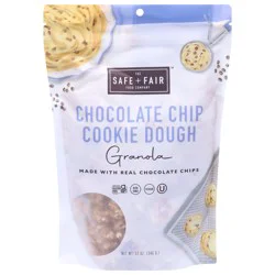 The Safe + Fair Food Company Chocolate Chip Cookie Dough Granola 12 oz