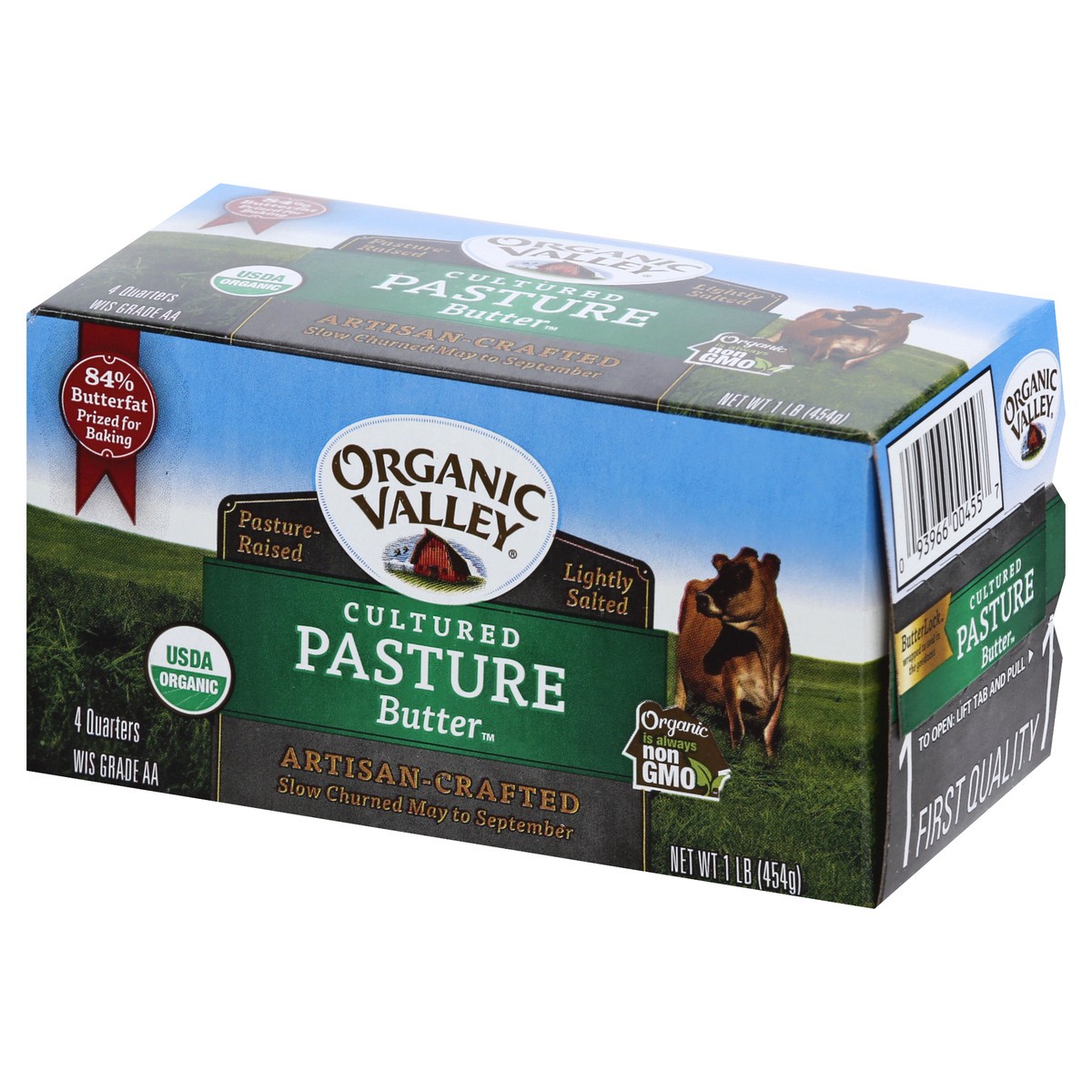 slide 9 of 10, Organic Valley Cultured Pasture Butter 4 ea, 4 ct