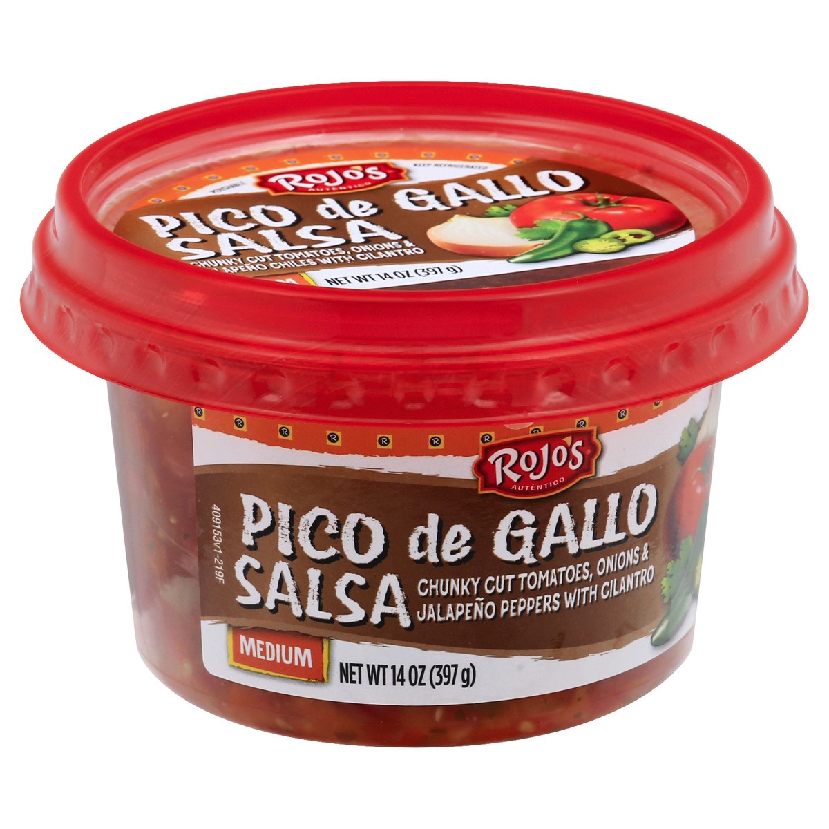 slide 8 of 12, Rojo's Southwest Fire Roasted Medium Salsa, 14 oz