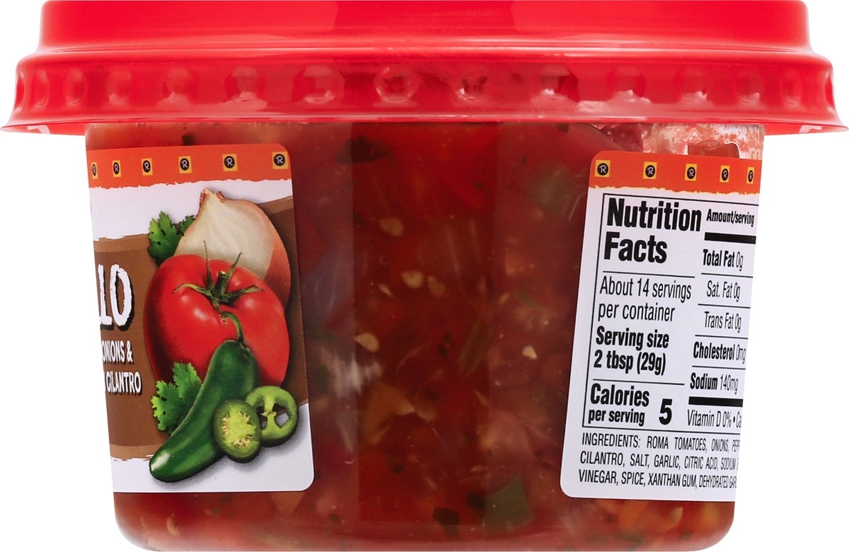 slide 10 of 12, Rojo's Southwest Fire Roasted Medium Salsa, 14 oz