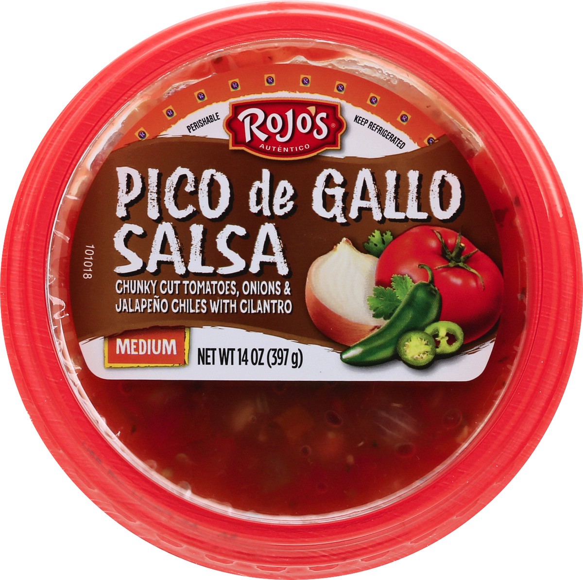 slide 4 of 12, Rojo's Southwest Fire Roasted Medium Salsa, 14 oz