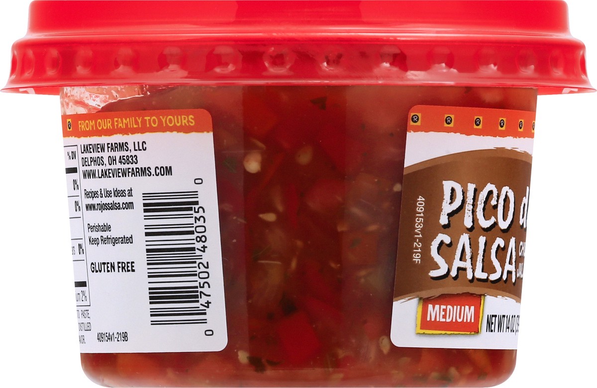 slide 7 of 12, Rojo's Southwest Fire Roasted Medium Salsa, 14 oz