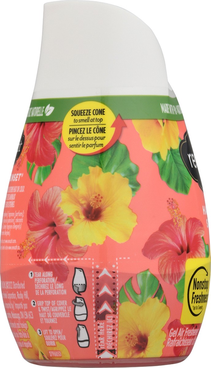 slide 7 of 9, Renuzit Hawaiian Sunset Gel Air Freshener 7.0 oz, 7 oz