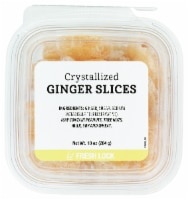 slide 1 of 1, Crystallized Ginger Slices, 10 oz